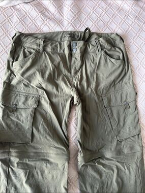 Prana Olive Green Utility Pants